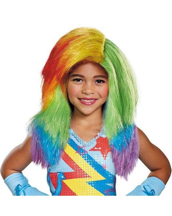 My Little Pony Rainbow Dash Rainbow Kids Wig