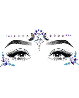 Mystic Adhesive Face Jewels Sticker
