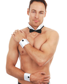 Mens Stripper Collar and Cuffs Set