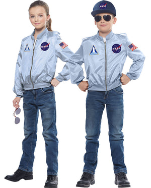 Nasa Flight Jacket Kids Costume