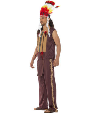 Native American Chief Mens Costume
