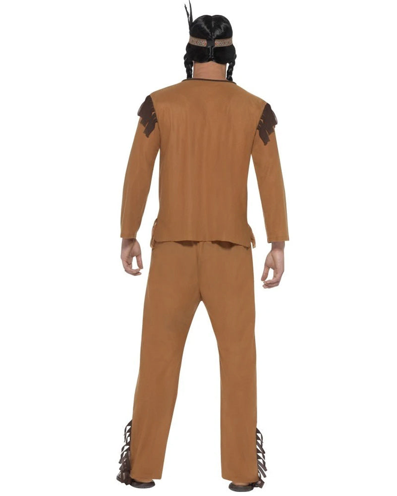 Native Western Warrior Mens Costume