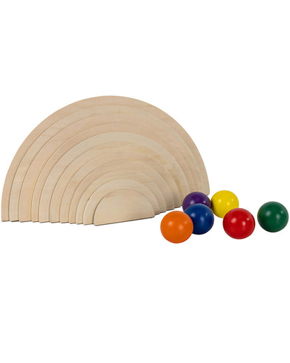 Natural Semi Circles and Balls