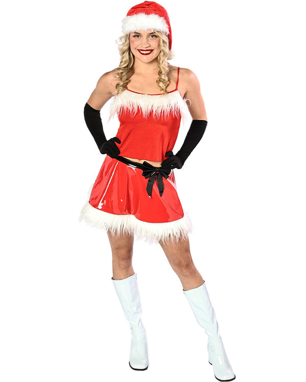 Mean Santa Girl Womens Christmas Costume