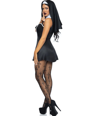 Naughty Nun Sexy Womens Costume