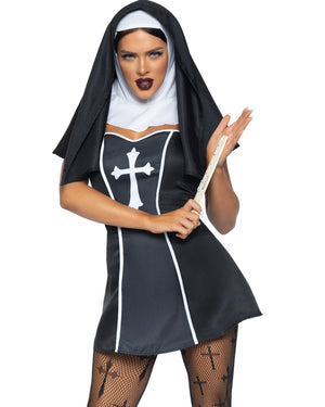 Naughty Nun Sexy Womens Costume