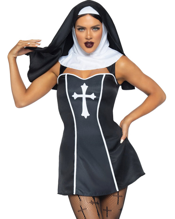 Naughty Nun Sexy Womens Costume