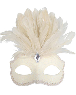 Daniella Cream Feathered Eye Mask