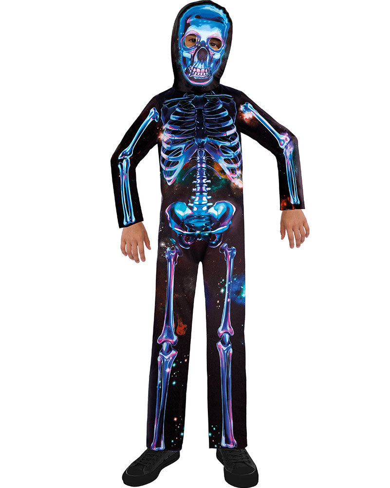 Neon Skeleton Boys Costume