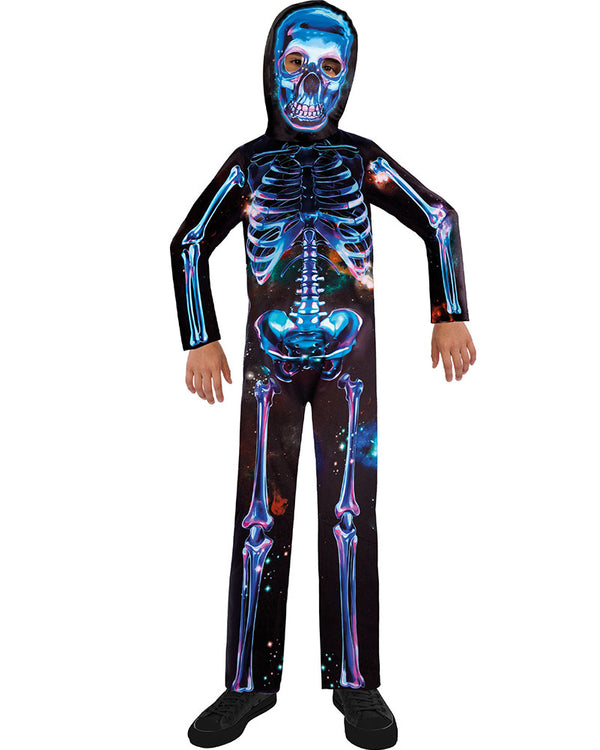 Neon Skeleton Boys Costume