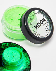 Neon UV Body Glitter Shaker Green 5g