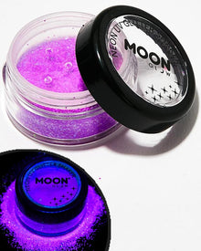 Neon UV Body Glitter Shaker Purple 5g