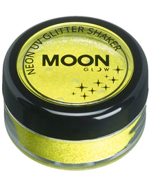 Neon UV Body Glitter Shaker Yellow 5g