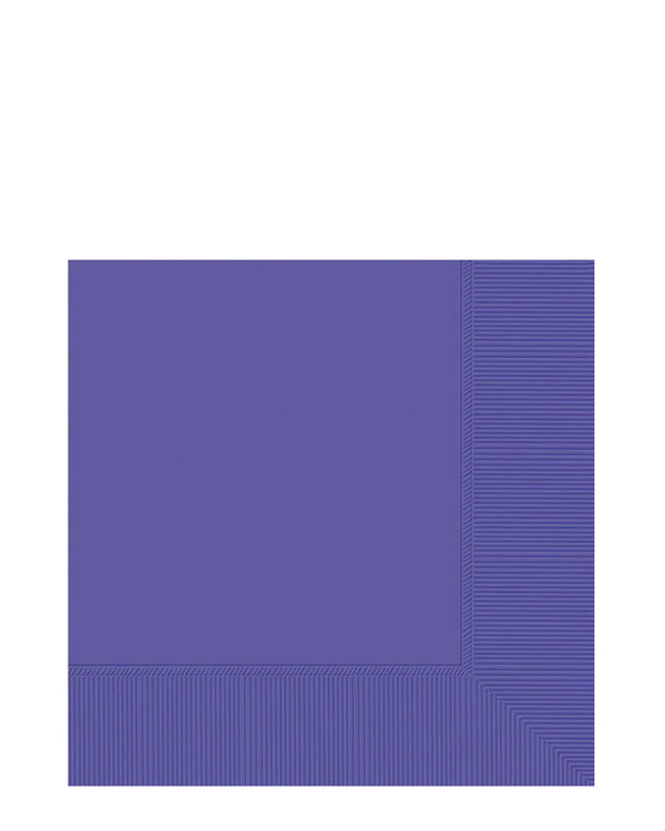 New Purple 2 Ply Lunch Napkins Pack of 20