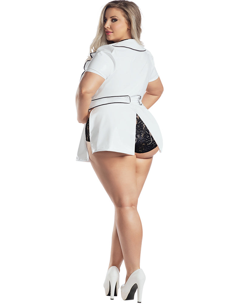 Night Calls Doctor Womens Plus Size Costume