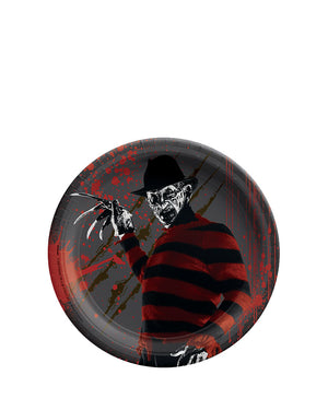 Nightmare on Elm St. 17cm Round Plate Pack of 8