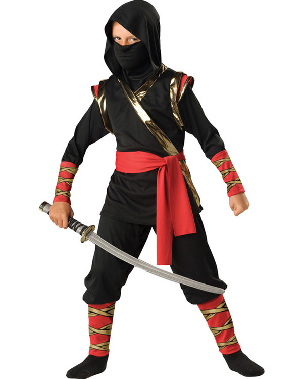 Ninja Deluxe Boys Costume