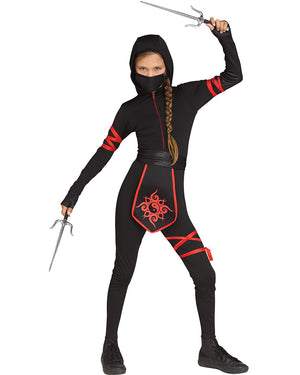Ninja Warrior Girls Costume