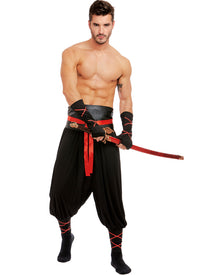 Masked Ninja Mens Halloween Costume