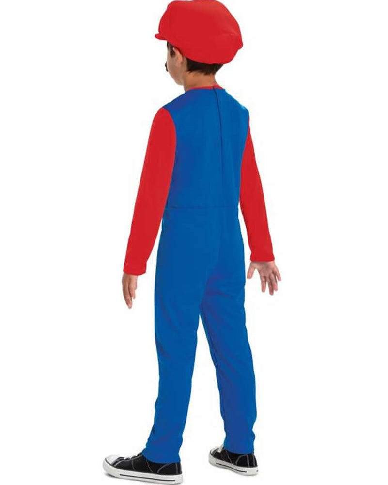Super Mario Brothers Mario Fancy Dress Boys Costume