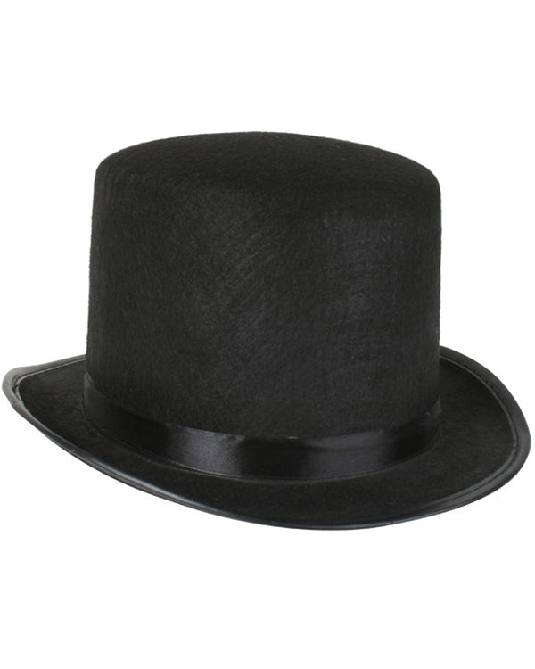 Black Feltex Top Hat