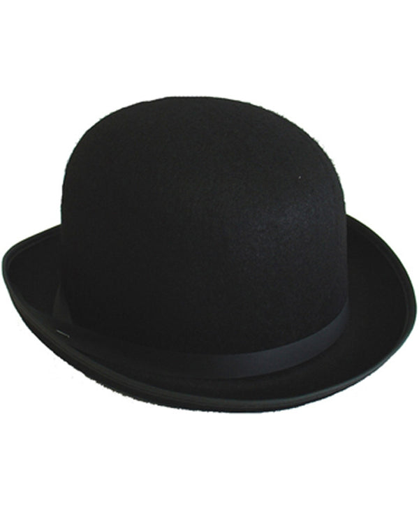 20s Black Deluxe Bowler Hat