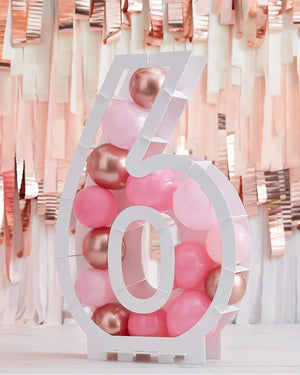 Mix It Up Number 6 Balloon Kit