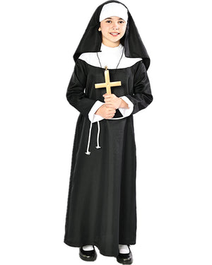 Nun Deluxe Girls Costume