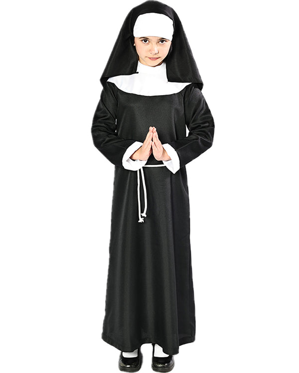 Nun Deluxe Girls Costume