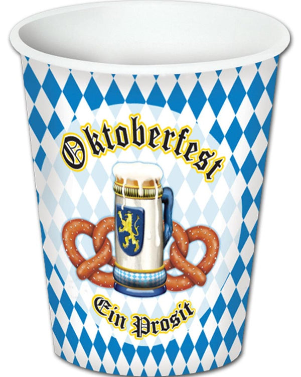 Oktoberfest 266ml Party Cups Pack of 8