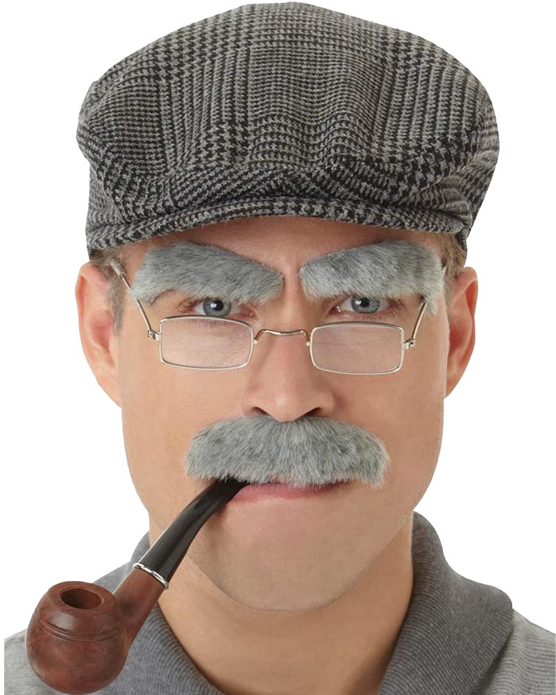 Old Man Facial Hair Set