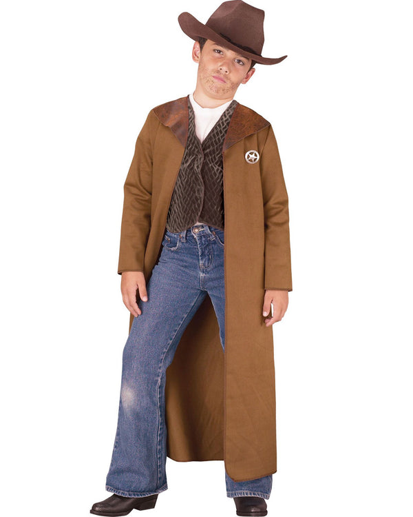 Old West Sheriff Boys Costume