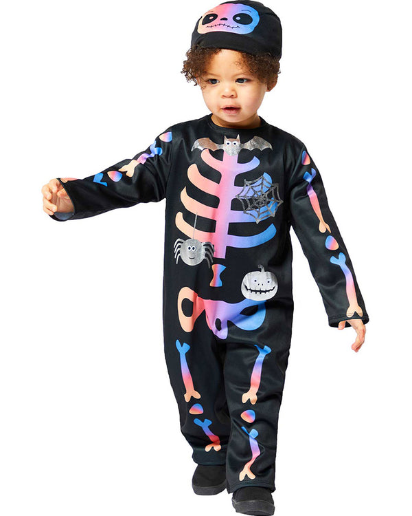 Ombre Skeleton Kids Costume