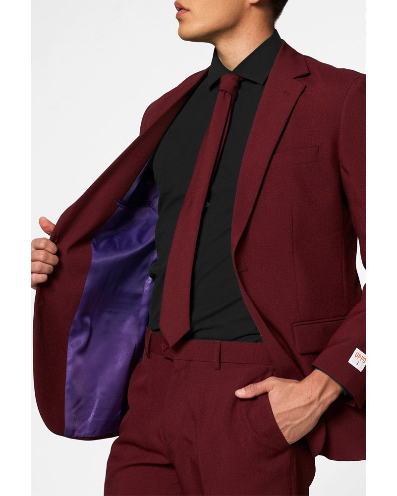 Opposuit Blazing Burgundy Premium Mens Costume