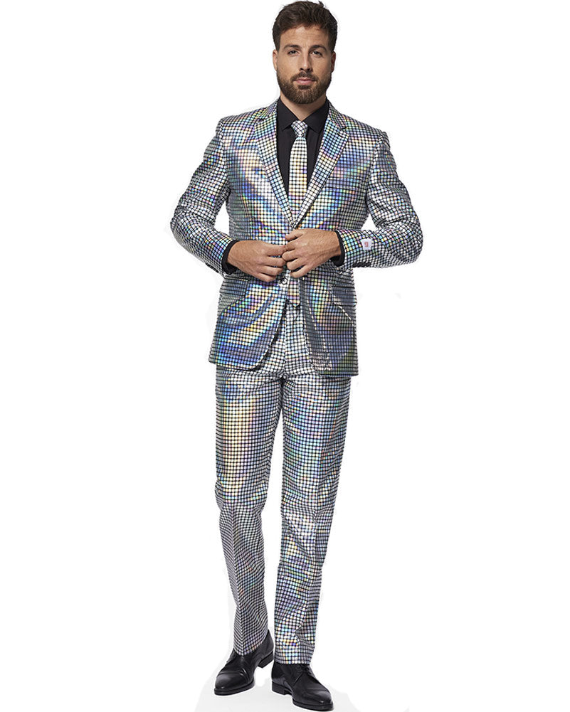 70s Opposuit Discoballer Premium Mens Suit