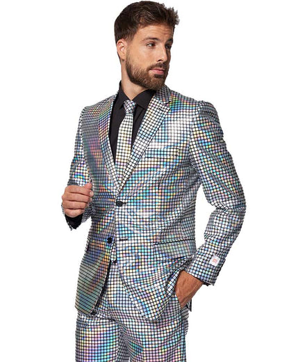 70s Opposuit Discoballer Premium Mens Suit