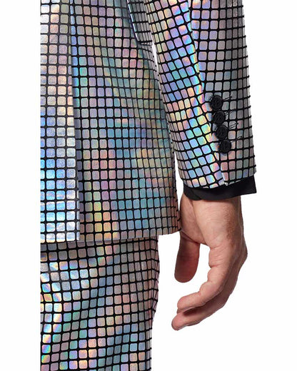 70s Opposuit Discoballer Premium Mens Suit