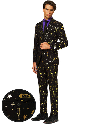 Opposuit Fancy Fireworks Premium Mens Suit