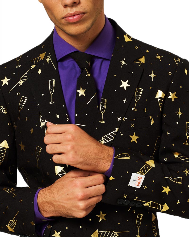Opposuit Fancy Fireworks Premium Mens Suit