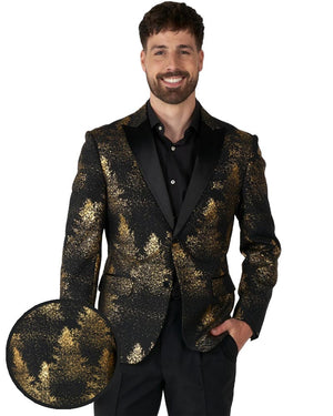 Christmas Opposuit Festive Forest Mens Blazer