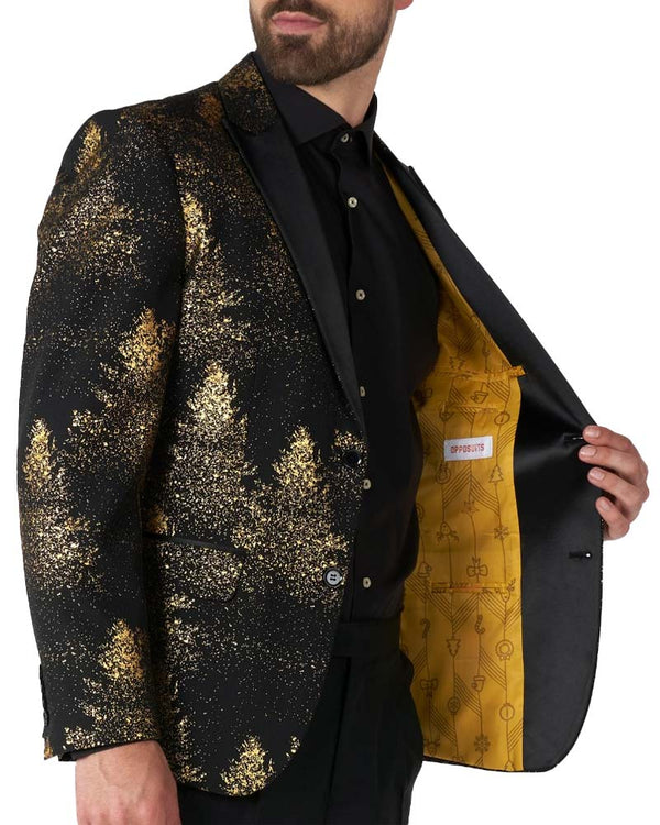 Christmas Opposuit Festive Forest Mens Blazer