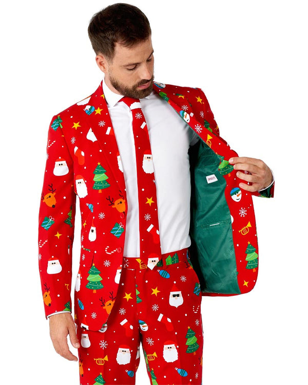 Opposuit Festivity Red Premium Mens Christmas Suit