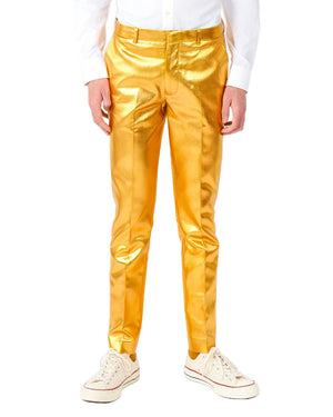 70s Opposuit Groovy Gold Premium Teen Boys Costume