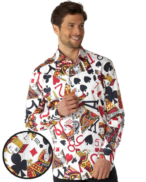 Opposuit King of Clubs Mens Shirt