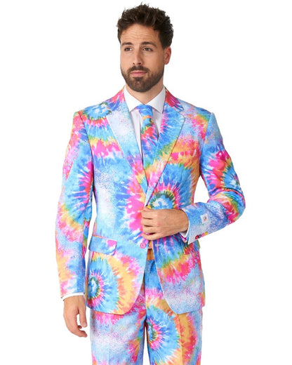 60s Opposuit Mr Tie Dye Premium Mens Suit