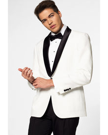 Opposuit Pearly White Tuxedo Premium Mens Costume