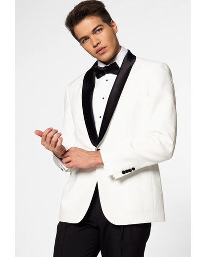 Opposuit Pearly White Tuxedo Premium Mens Costume