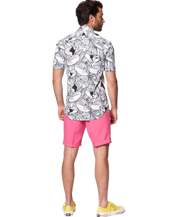 Opposuit Summer Bugs Bunny Mens Shirt