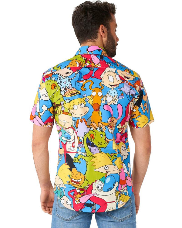 90s Opposuit Summer Nickelodeon Mens Shirt