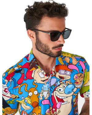 90s Opposuit Summer Nickelodeon Mens Shirt